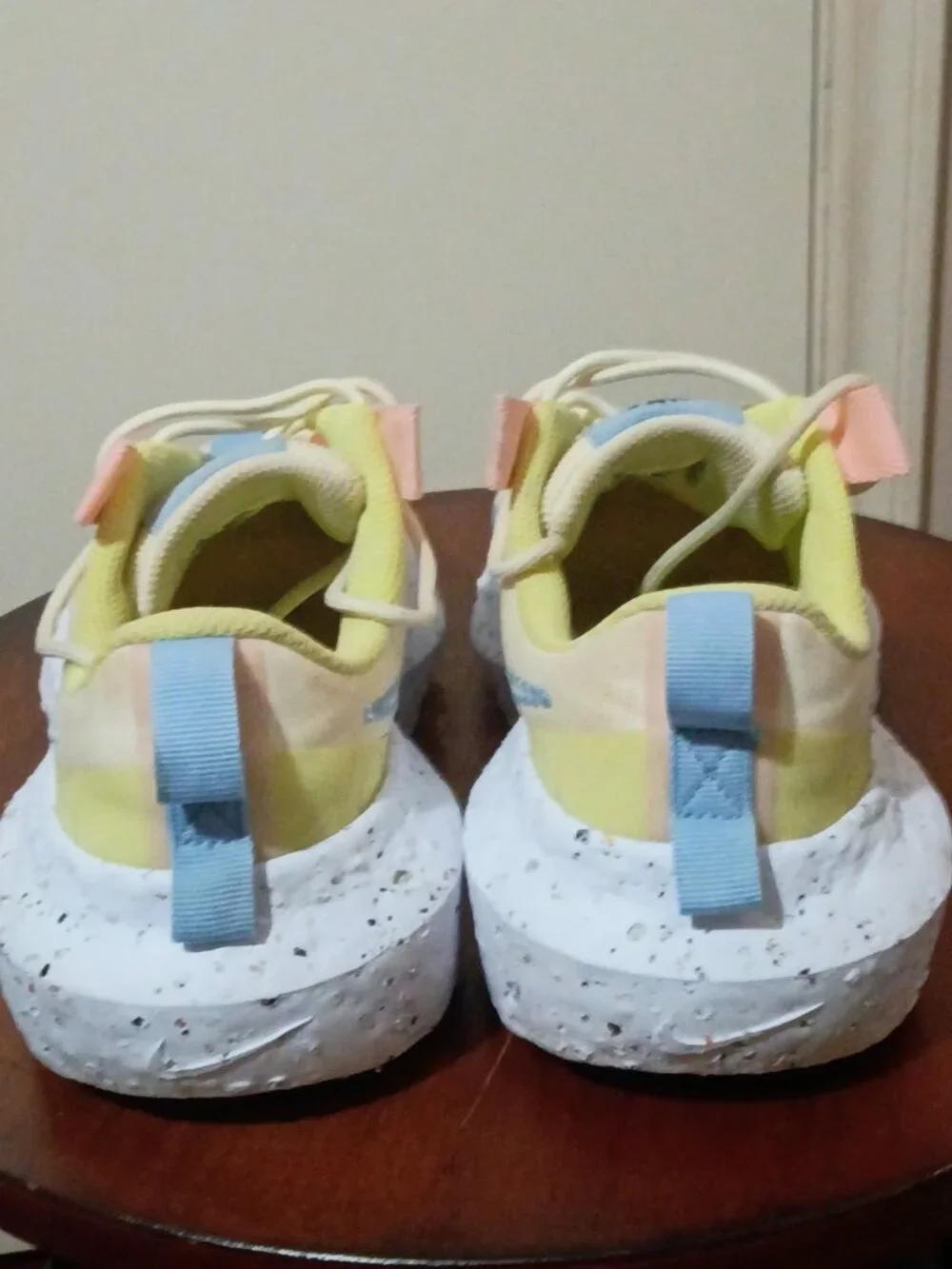 Nike Wmns Crater Impact Volt Yellow Womens 9.5 Casual Lifestyle Shoes CW2386-700